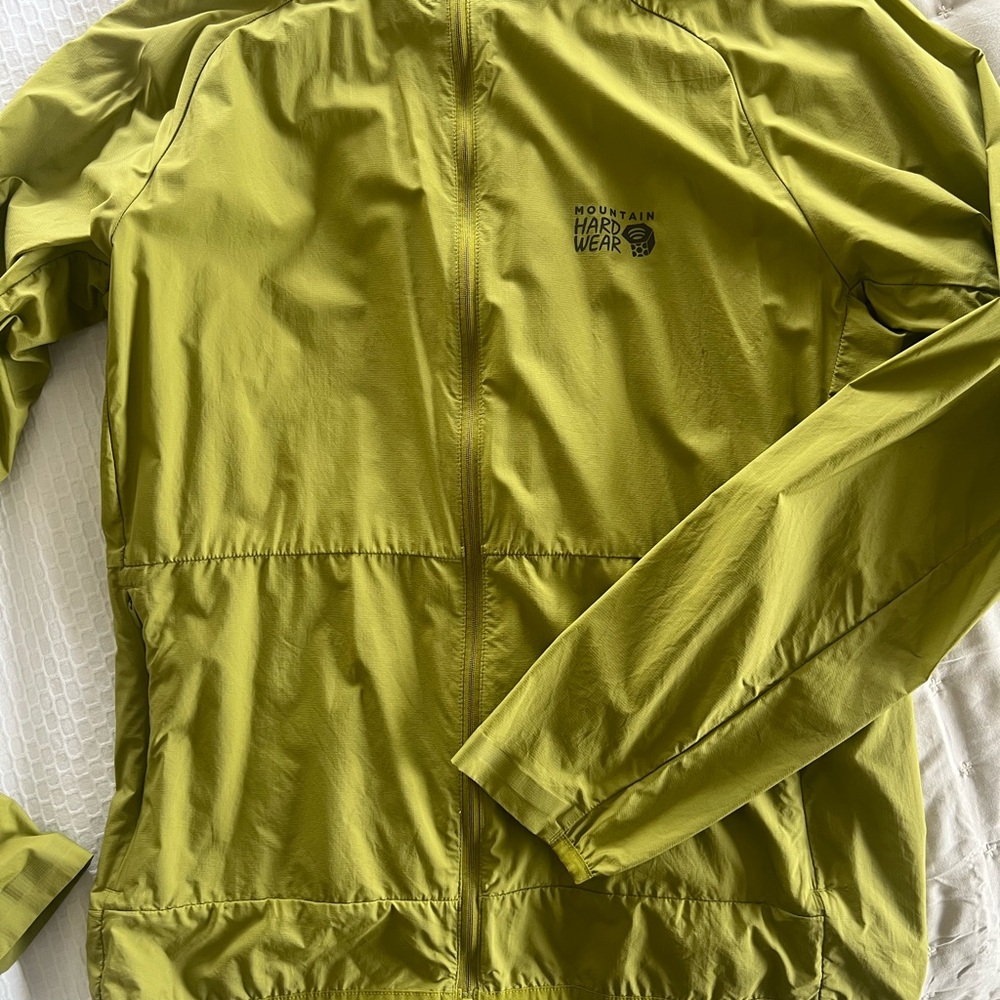 Mountain Hardwear Lime Green Jacket